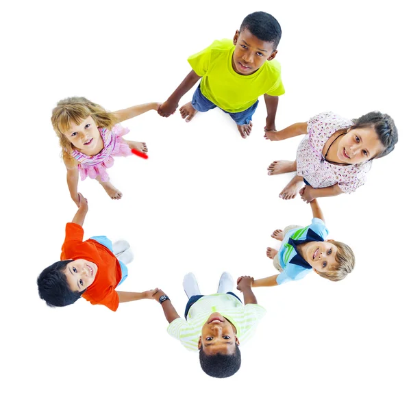 Group of Children Holding Hand — Stock Photo, Image