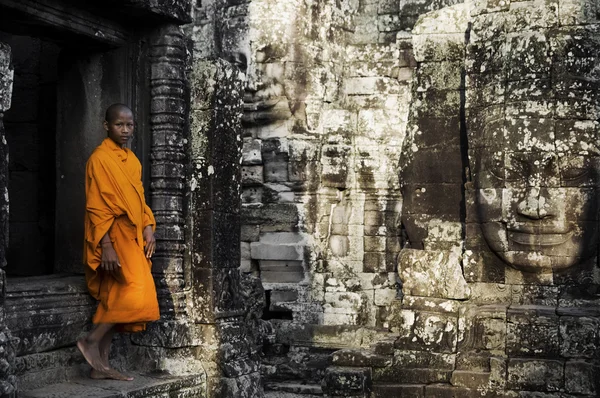 Το ενδεχόμενο μοναχός στην Καμπότζη — Φωτογραφία Αρχείου