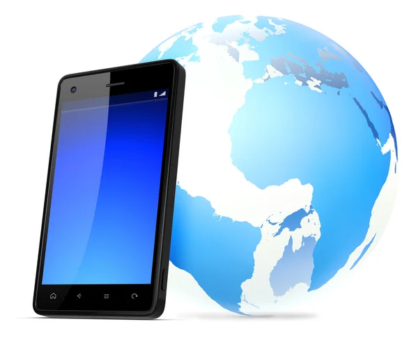 Globální mobilní sítě — Stock fotografie