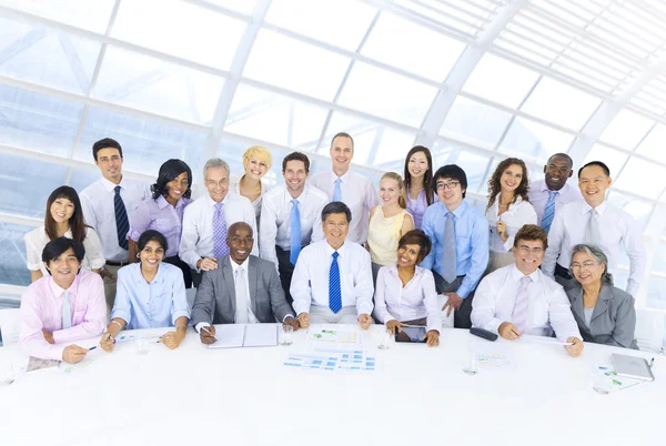 Empresários em reunião — Fotografia de Stock