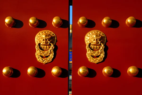 Kultovní čínská brána, Peking — Stock fotografie