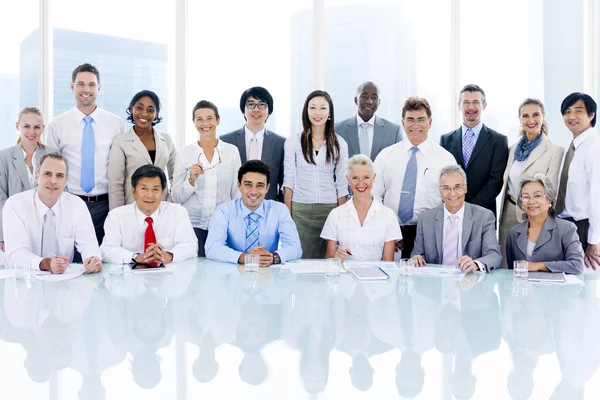 Empresários em reunião — Fotografia de Stock