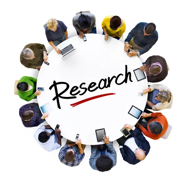 People and Research Concepts — Stock Photo, Image