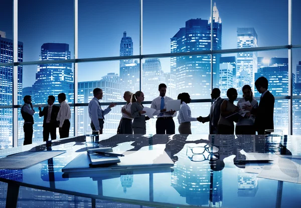 Business People Working in Office Stock Picture