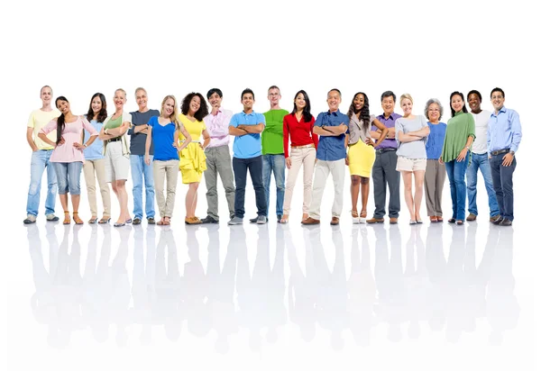 Large Group of People Stock Picture
