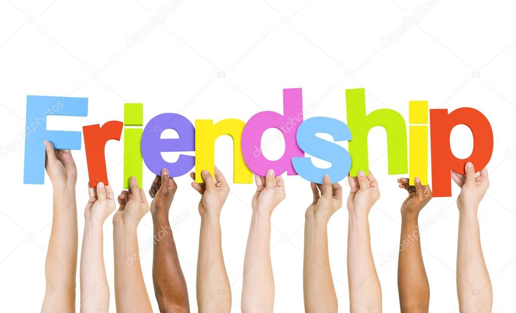 People Holding Word Friendship