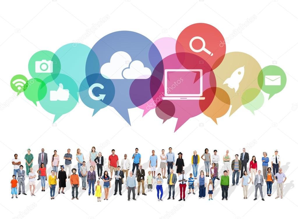 medios de comunicación social casual grande medios de comunicación social casual grande