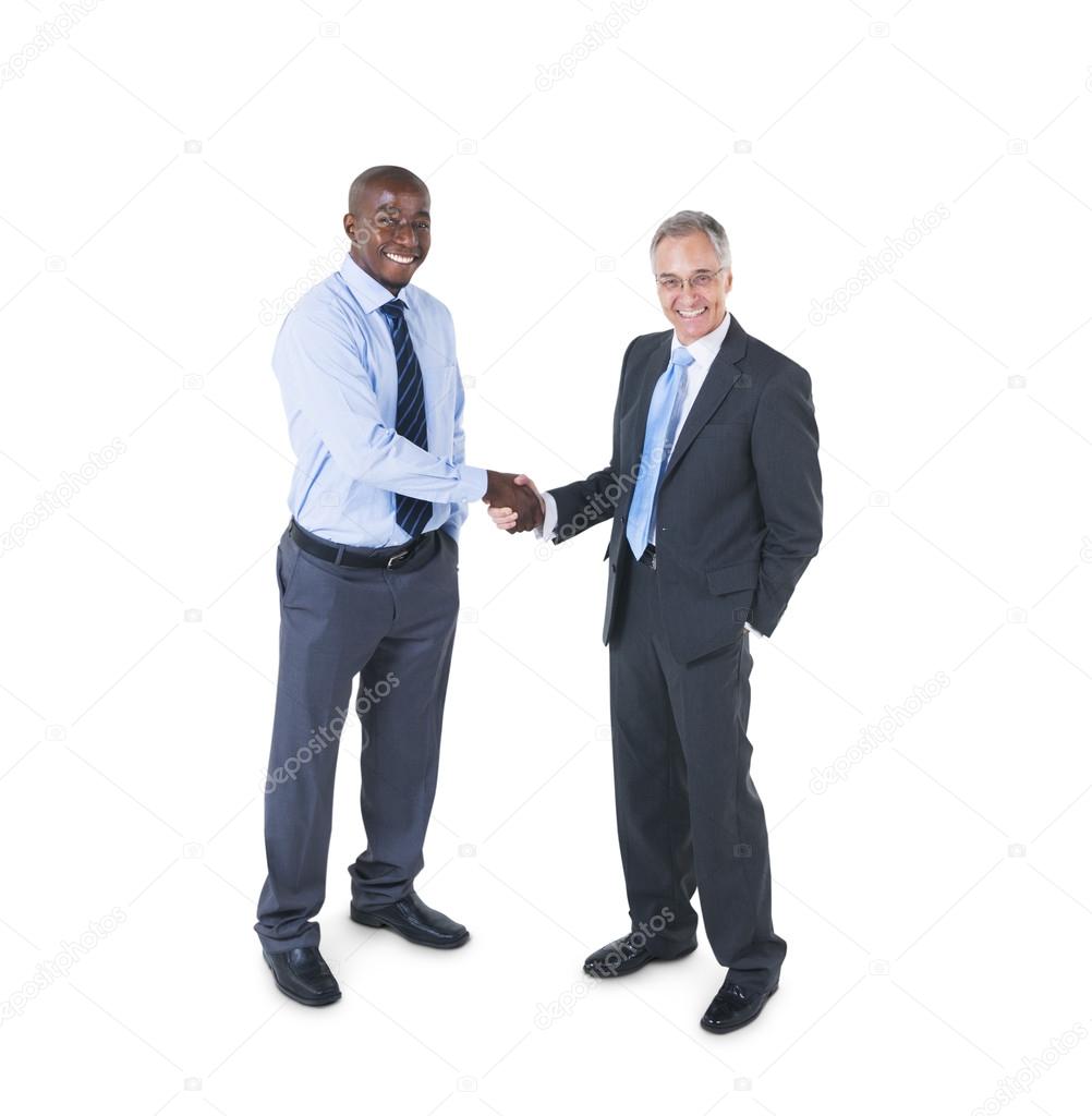 Two Business Men Shaking Hands