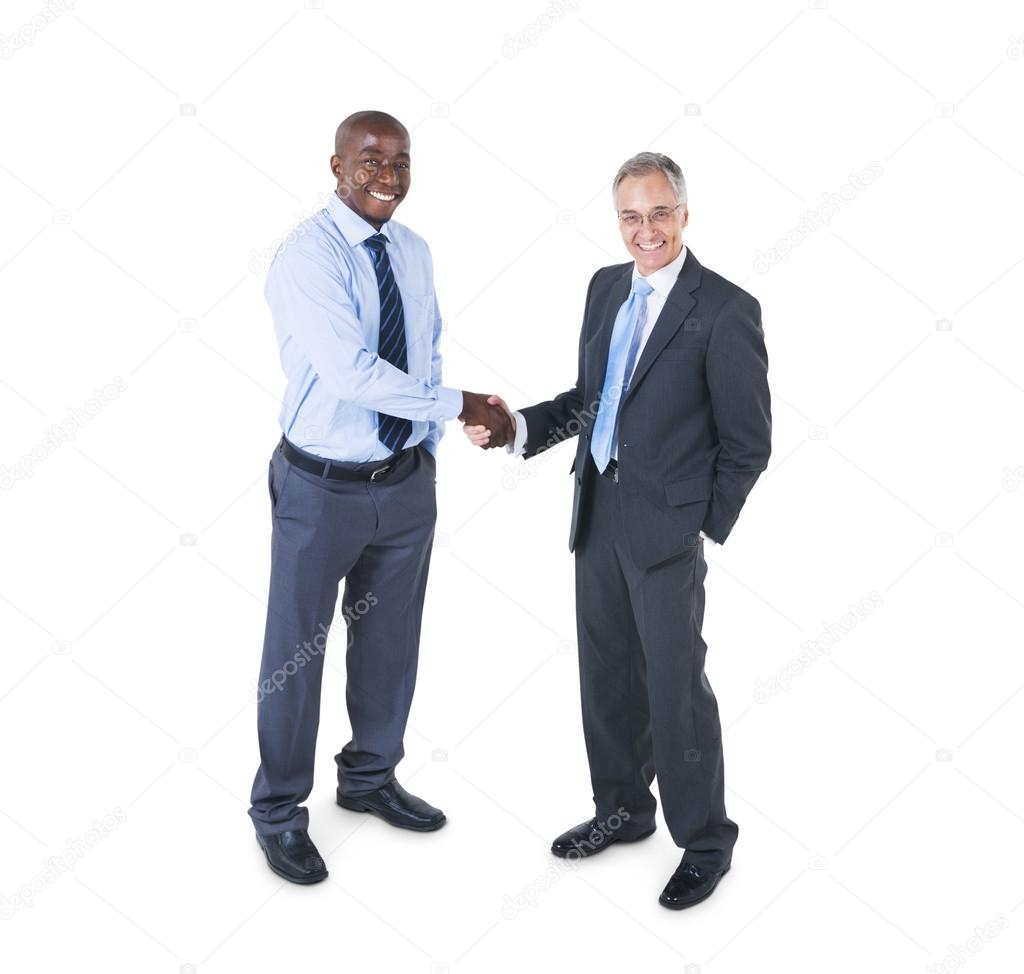 People having Business Handshake