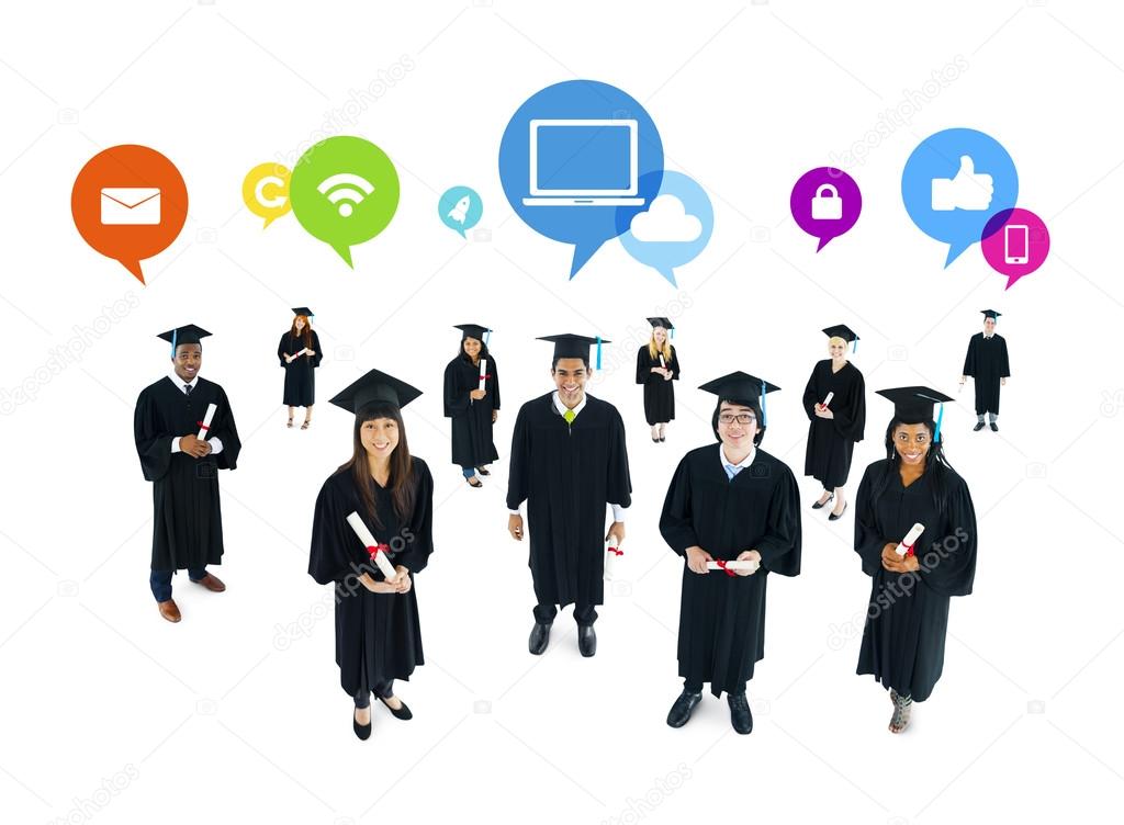 The Social Networking of Graduating Students