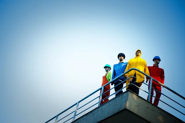 Geschäftsleute und Website-Konzept — Stockfoto