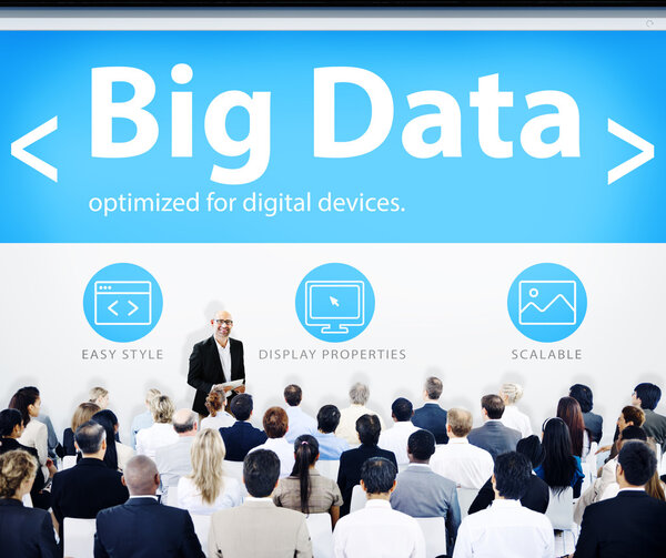 Business People at Big Data Seminar