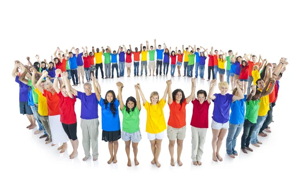 People united together — Stock Photo, Image