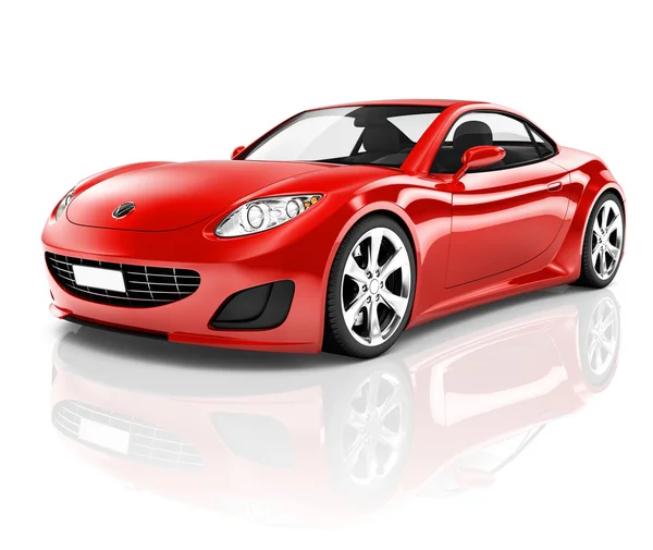 Red Sport Car — Stock Photo, Image