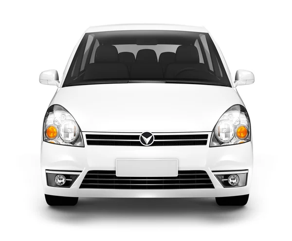 White Car — Stock Photo, Image