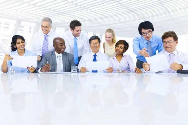 Reunião de empresários — Fotografia de Stock