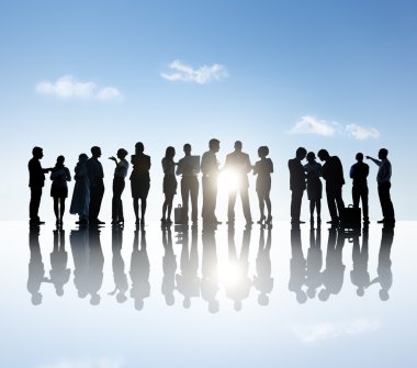 Toplantıdaki iş adamları