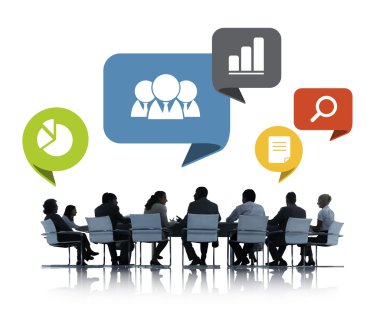 Toplantıdaki iş adamları