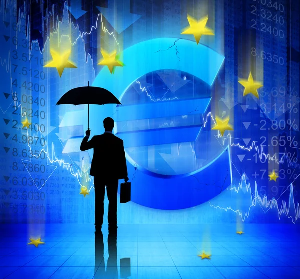 İşadamı Fianacial krizle ilgili