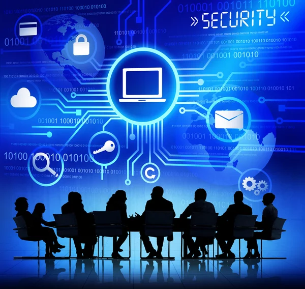 Business People and Security Concepts — Stock Photo, Image