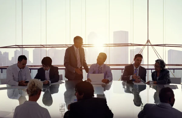 Gente de negocios en reunión — Foto de Stock