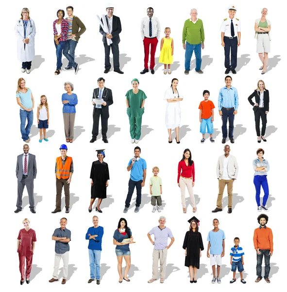 Personas con diferentes profesiones — Foto de Stock
