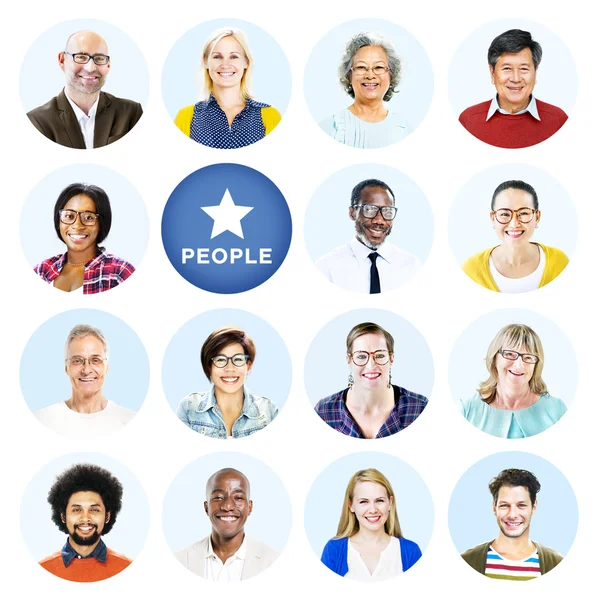 Multi-Ethnic People — Stock Photo, Image