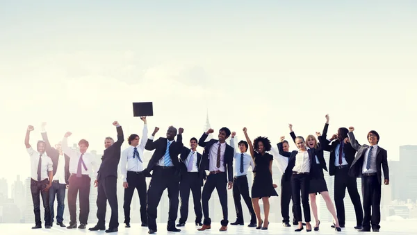 Business People Celebrating Success — Stock Photo, Image