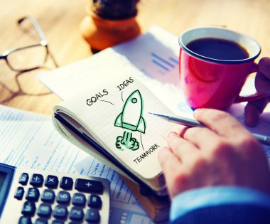 Gol kadar işadamı yazma başlangıç