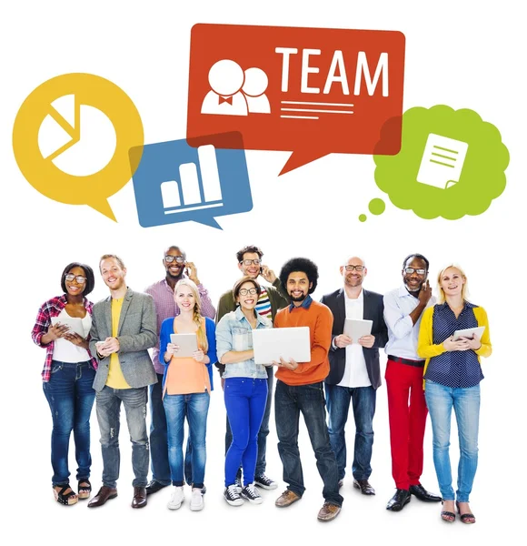 People with Team Concept — Stock Photo, Image