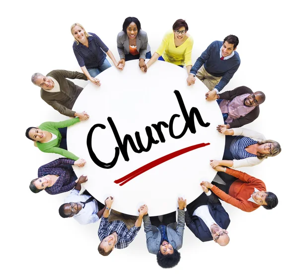 People and Church Concepts — Stock Photo, Image