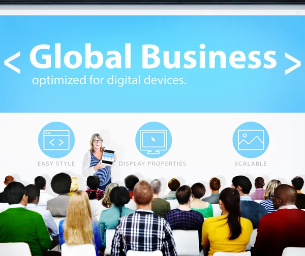 Global Business Commerce Organization Seminar — Stock Photo, Image