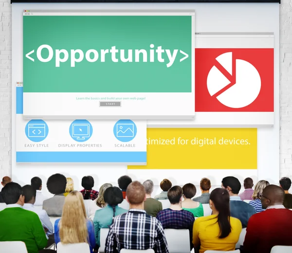 Opportunity Future Possible Offer Seminar — Stock Photo, Image