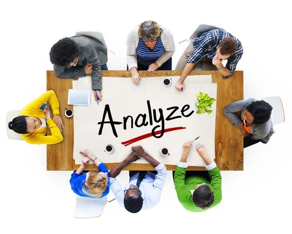 People with Analyze Concept — Stock Photo, Image