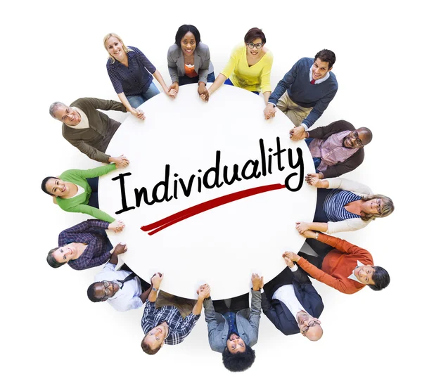 Pessoas e Conceitos de Individualidade — Fotografia de Stock