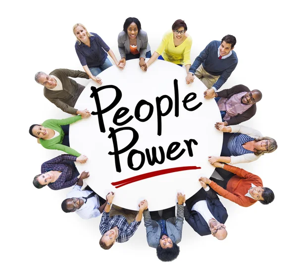 People Around People Power — Stock Photo, Image