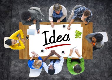 People with Idea Concept clipart