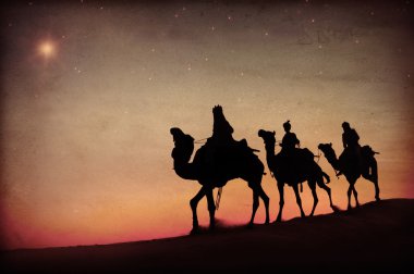 Three Kings Desert Star clipart