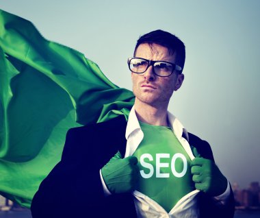 Süper kahraman işadamı Seo kelime ile