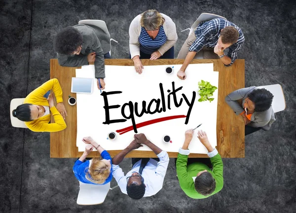 People Brainstorming about Equality Concept — Stock Photo, Image