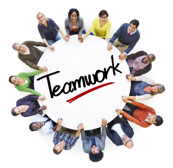 Mensen en teamwork concepten — Stockfoto