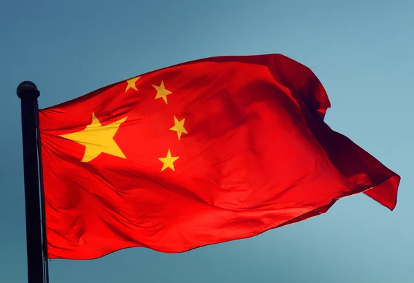 Chinese vlag — Stockfoto