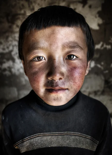 Mongolian Boy — Stock Photo, Image