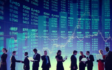 İş adamları mali Toplantı