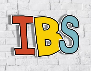 IBS Letter on Brick Wall clipart