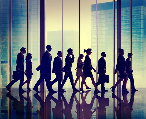 Business People Walking — Stock Photo, Image