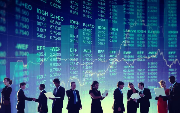 İş adamları mali Toplantı