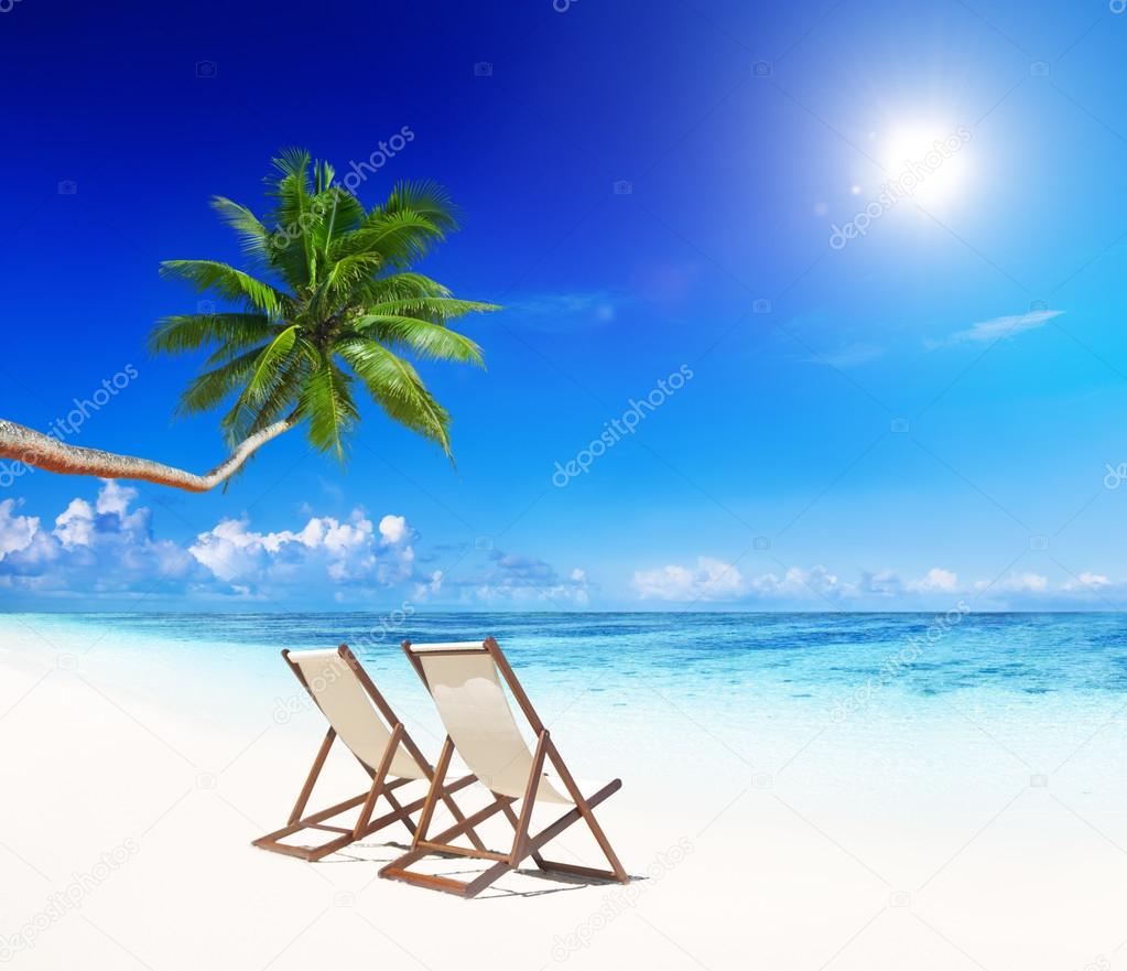 Paradise Beach and Beach Chairs