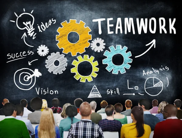 İş takım toplantısı birlik Gears ile