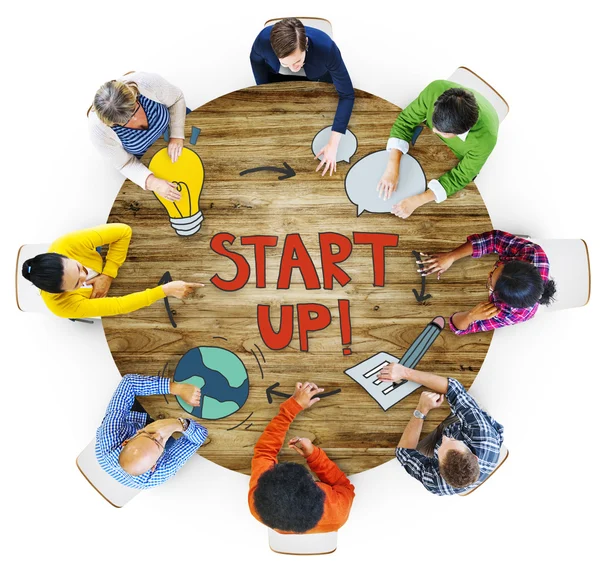 Persone e startup Busines Concetti — Foto Stock